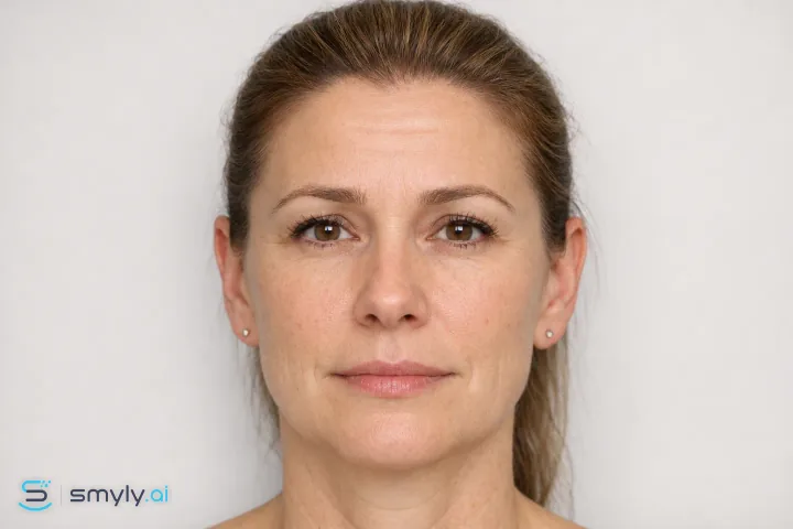 After: Smyly wrinkle relaxers simulation